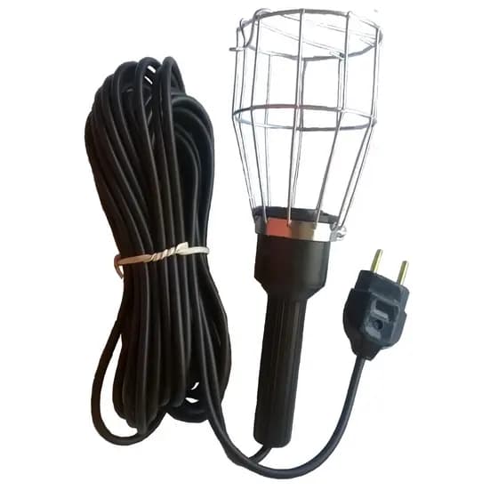 Pendente de Luz gaiola de arame p/ uso em energia elétrica 110/220 Volts