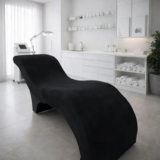 Capa Para Maca De Estética Tecido Canelado Para Maca Modelo Capitone Tecido Premium Canelado Envio Imediato