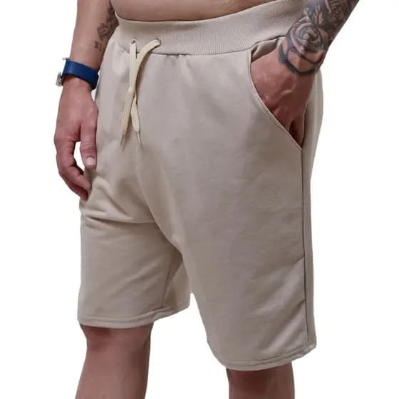 Bermuda de Moletom Masculina Premium Com Bolso Casual Academia Viagem Passeio Esporte Promoção Qualidade