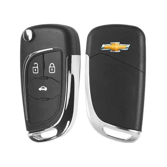 Carcaça Chave Canivete Chevrolet Gm Onix Cobalt Cruze Prisma 3 Botões