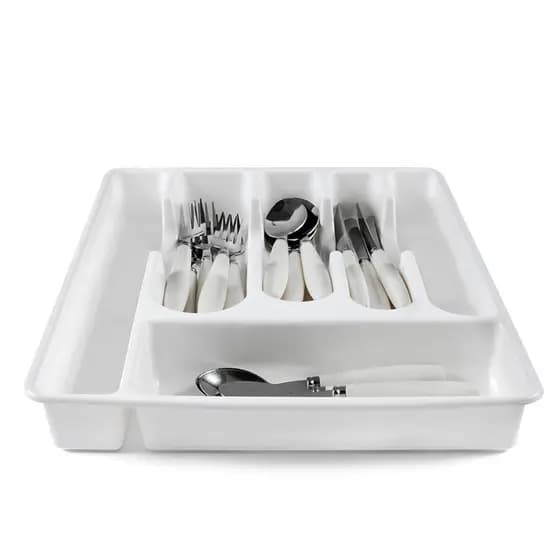 Porta Talher Organizador De Gaveta Organização de Cozinha 5 Divisórias
