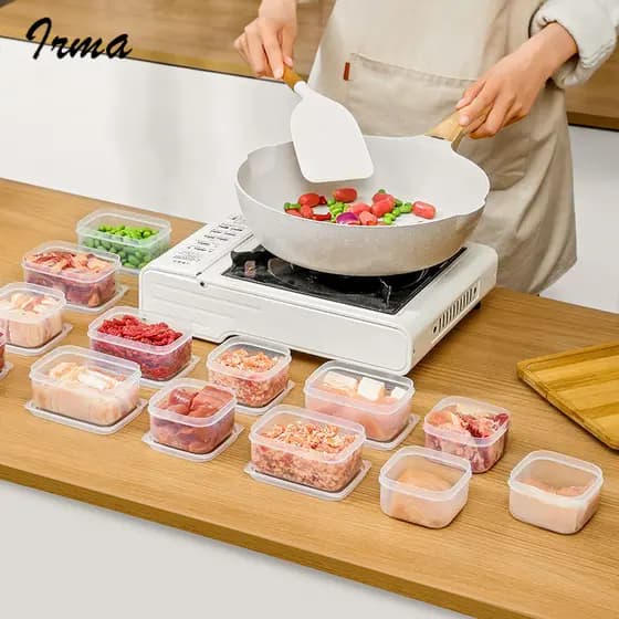 Caixa de Armazenamento Mini Refrigerada para Alimentos na Cozinha