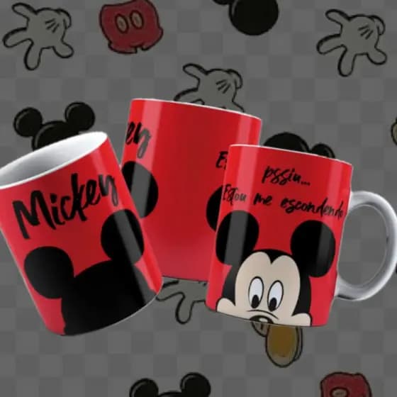 Caneca de Ceramica 325ML do Mickey