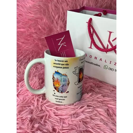 Caneca Elementos De Cerâmica 325 ML