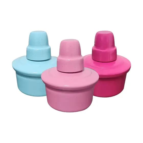 Lamparina a Alcool Baby Com Pavio 100 ml Colorida Odonto Protetico