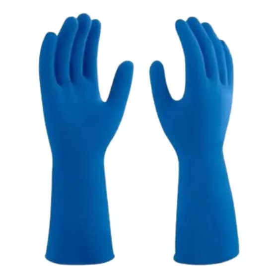 Luva Nitrilica SuperGlove Nitro SuperSafety CA 38011 Aderente Louça Ambidestra Limpeza Anti-alergica