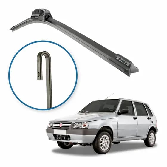 Palheta Limpadora de Para-brisa Fiat Uno Mille 1984 a 2013 – Linha Original