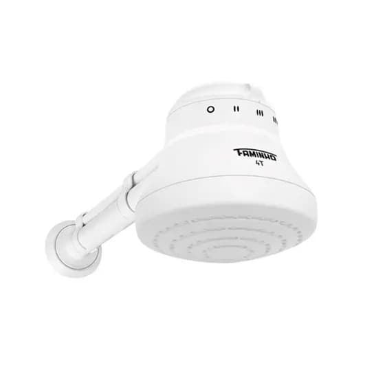 Chuveiro Ducha Faminho Com Cano 4t 220v Ou 127v- Fame