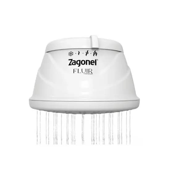 Chuveiro Elétrico Fluir 4t Branco 220v 6800w - Zagonel