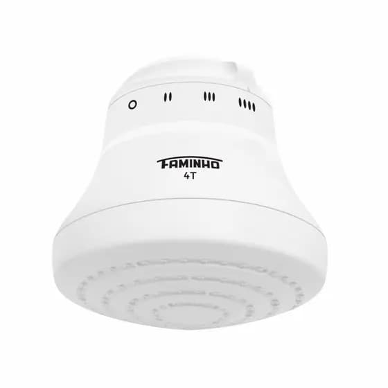 Chuveiro Ducha Elétrico Faminho Branco Quente Frio 4T Fame