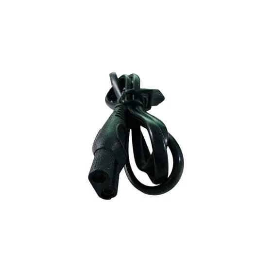 Cabo de Energia Bipolar 70cm Tomada Padrão Universal 2 pinos (BIPOLAR+PEQUENO)