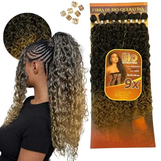 Cabelo Tela Imperatriz Entrelace African Beauty 320G 85CM