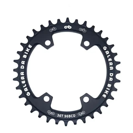 Coroa Única Narrow Wide Single MTB Bcd 96 mm 32d 34d 36d 38d