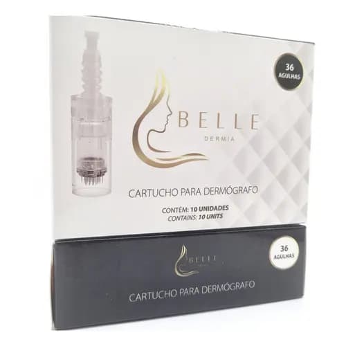 Agulhas Cartucho Caneta Derma Pen 12 36 42 Nano Micro Kit 10