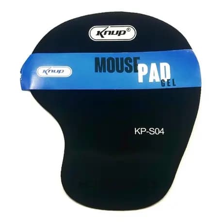 Mouse Pad Ergonômico C/ Apoio Punho Pulso Gel Silicone KP-S04