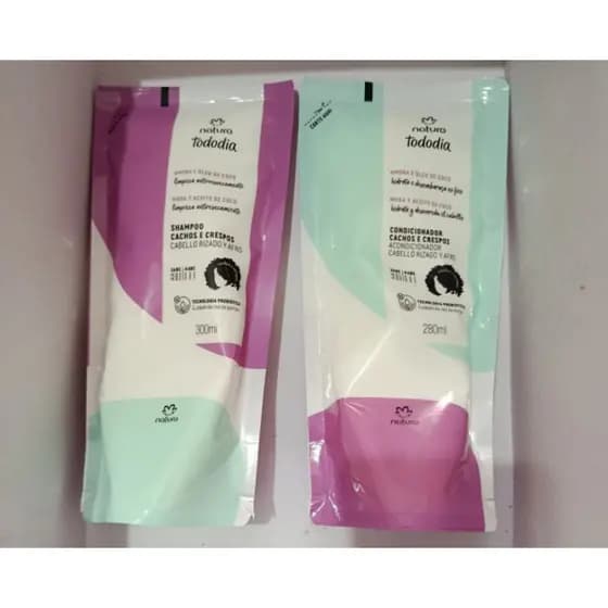 kit REFIL SHAMPOO e CONDICIONADOR AMORA E ÓLEO DE COCO