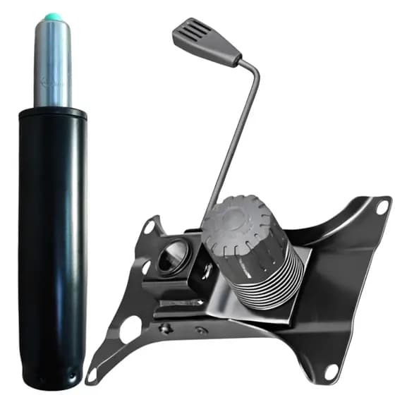 Kit Flange e Pistão para cadeira de escritório Resistente