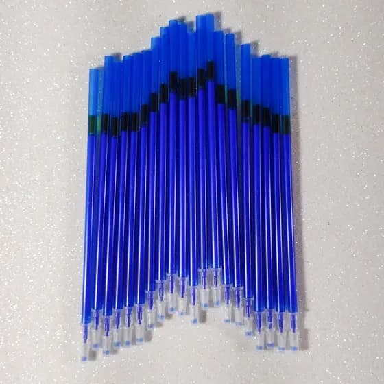 Kit com 4 Refil para Caneta Apagável Especial Cor da Tinta Azul