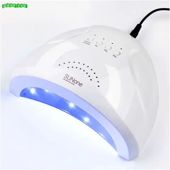 Cabine Estufa Forninho Sun One LED UV 48w Bivolt De Unhas Acrigel Gel Porcelana Manicure Profissional OFERTA