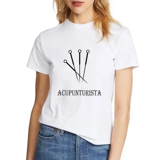 Camisa Acupuntura Profissão 04 Camiseta Blusa T-Shirt CP