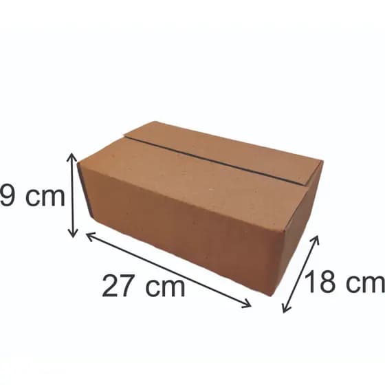 50 Caixas de Papelão 27x18x9 Para E-commerce Medidas Correios Envios Sedex Pac Caixa Grande