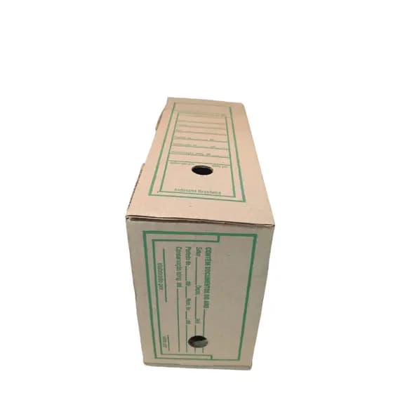 Caixa de Arquivo Morto Papelão 35x13x24,7cm KIT COM 25 UNIDADES