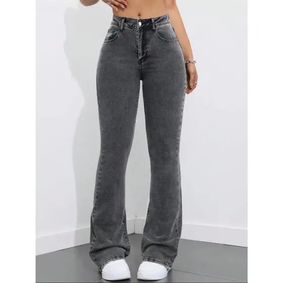 calça Flare jeans feminina tecnologia empina bumbum cintura alta vários modelos disponíveis