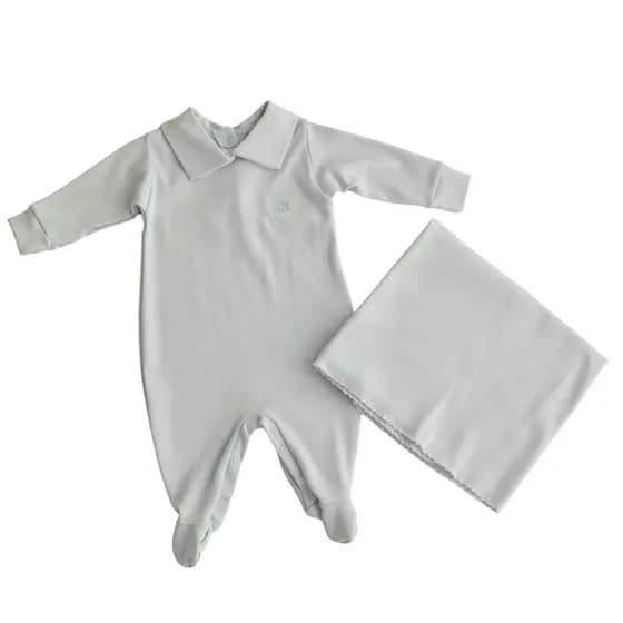 Kit Maternidade Macacão Manta Confovibe Premium Luxo