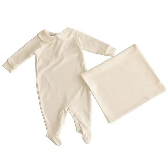 Kit Maternidade Macacão Manta Confovibe Antialérgico