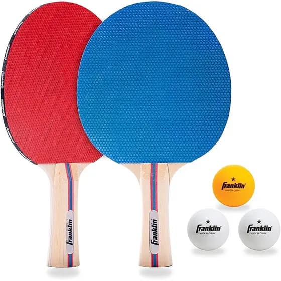 Conjunto de Raquete de Tênis de Mesa Com Bolas - Franklin Sports