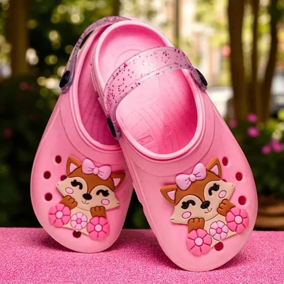Babuche Infantil Menina Criança Confortavel Raposa Leve Delicado