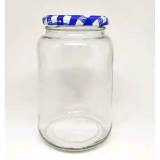 kit 4 potes conserva 600ml com tampa metal