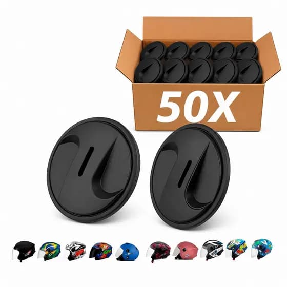 KIT 50 PARES DE REPARO PARA CAPACETE NEW LIBERTY 3
