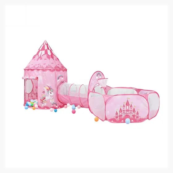 🔥【Novidades】Piscina de Bolinha Castelo Infantil Barraca Playground Infantil Menina Menino Festa Presente