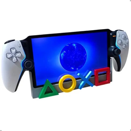 Suporte Dock Base Para Ps5 Portal Playstation Play Portátil