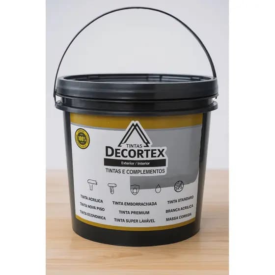 Tinta Emborrachada Decortex 18L – Proteção e Resistência Máxima