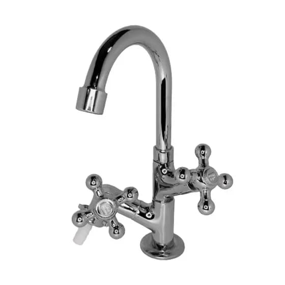 Torneira De Mesa Bica Móvel Saída P/ Maquina C-33 1/4 De Volta Cozinha Área Externa
