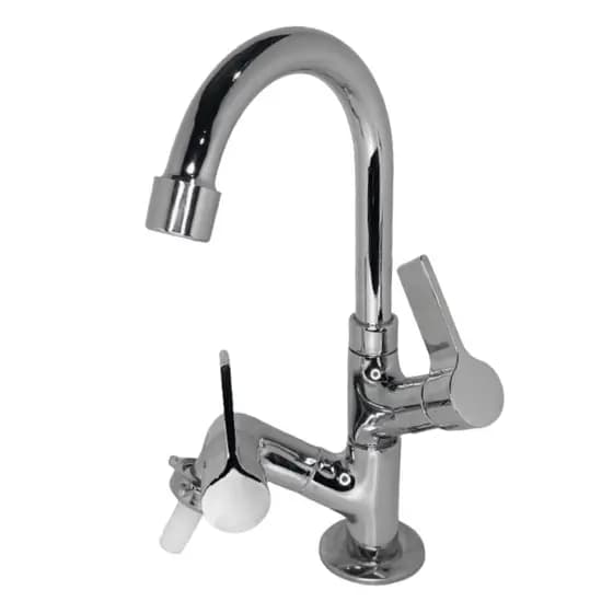 Torneira De Mesa Bica Móvel Saída P/ Maquina C-70 1/4 De Volta Cozinha Área Externa