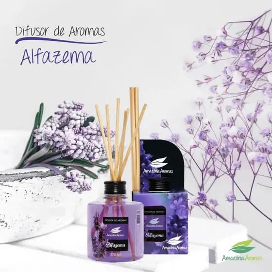 Top Center Online Aromatizador de ambiente difusor com varetas Amazônia Aromas 270 ml
