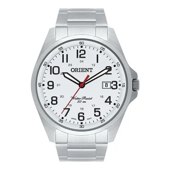 Relogio Orient Masculino Mbss1171 S2sx Branco