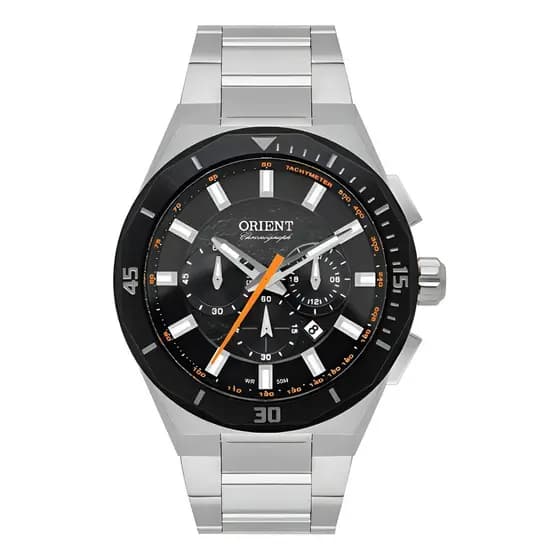 Relógio Orient Cronógrafo Sports Masculino Aço Mbssc253 Posx