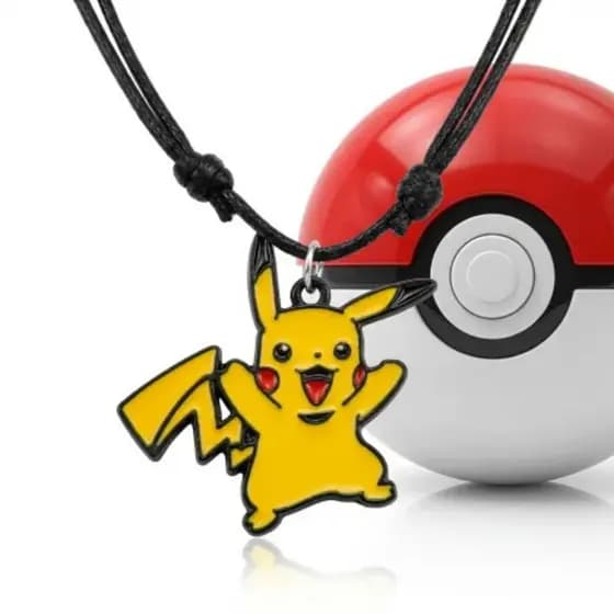 Colar Pokémon Pikachu Anime Game Jogo Mangá Geek Exclusivo