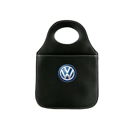 Lixeira Para Carro Personalizada Preta Porta Lixo Automotivo Organizador Várias Marcas