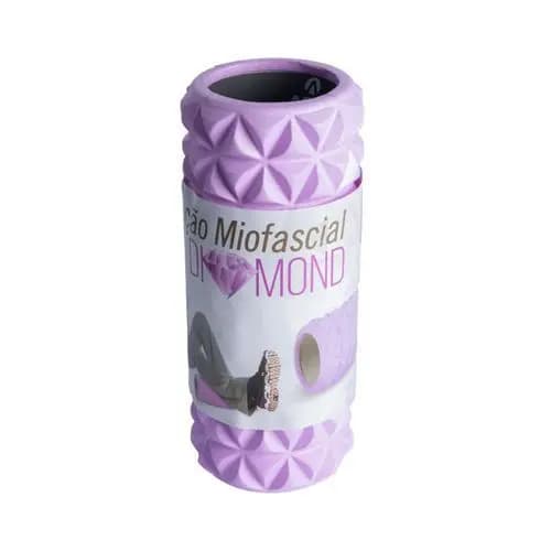 Rolo Terapêutico Liberação Miofascial Diamond Fitness Recuperação Muscular Profissional