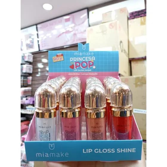 Box C/24 GLOSS Oval queridinho MiaMake atacado