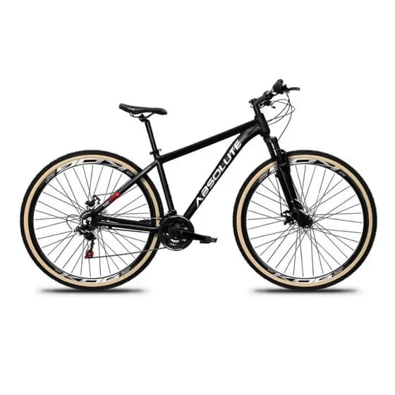 Bicicleta Aro 29 Absolute Nero 5 Alumínio 24v Freio a Disco Garfo Suspensão Mountain Bike