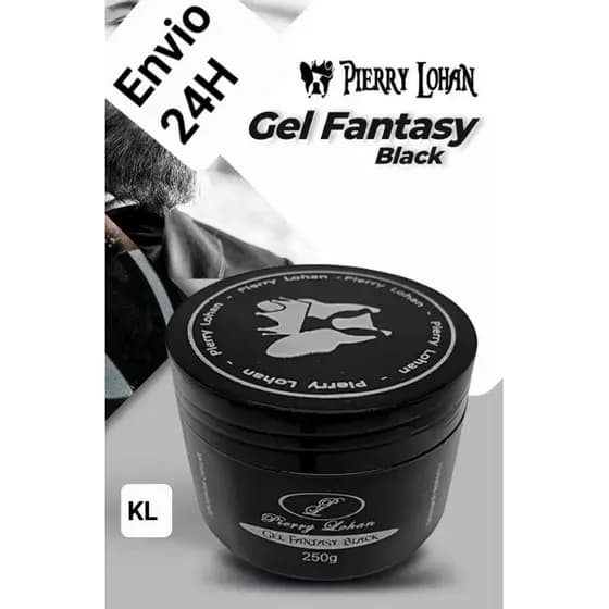 Gel Pierry Lohan Black ( Kit 12 unidades de 250g cada)
