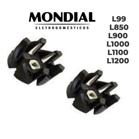 Arraste do copo de liquidificador Mondial L99 / L850 / L900 / L1000 / L1100 / L1200
