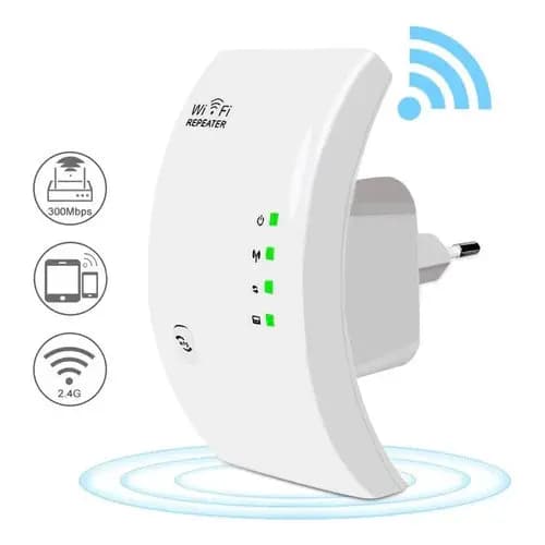 Amplificador de sinal Wi-Fi repetidor e roteador sem fio através da parede Ultra Rápido sinal forte