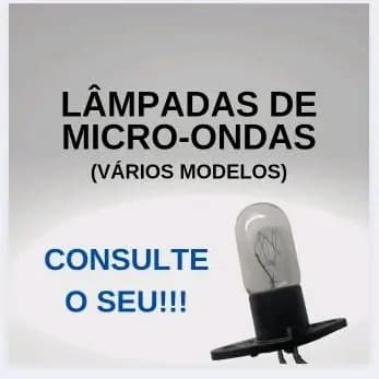 Lâmpadas de Micro-ondas - Com Soquetes (Várias Amperagens)